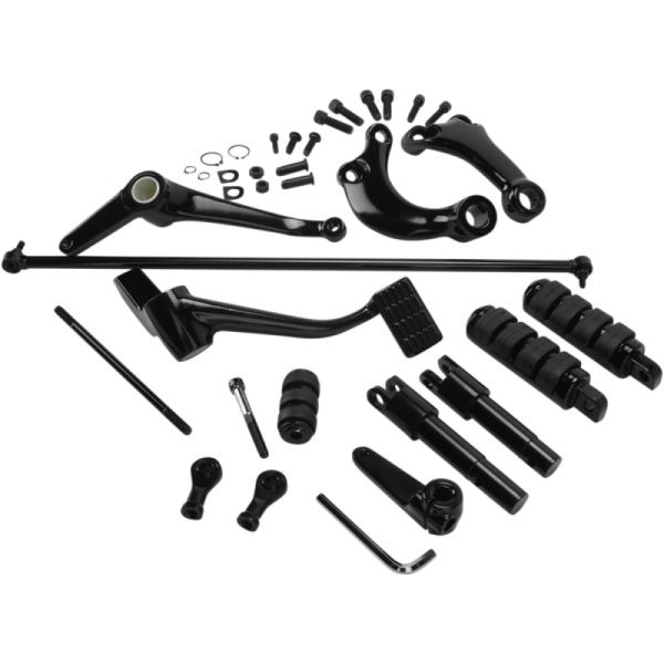 (image for) Drag Specialties Forward Controls Standard Position Black