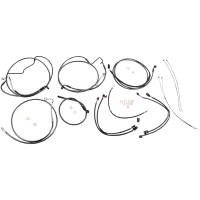 (image for) Black Pearl Handlebar Installation Kit (10" Apes)