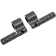 (image for) Black Anodized Clamp-On Wide Band Footpegs