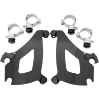 (image for) Trigger-Lock Mounting Kit Polished for Yamaha XV650/1100 Custom 98-19