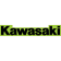 (image for) 24" Kawasaki brand decal (ea.)