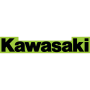 (image for) 24" Kawasaki brand decal (ea.)