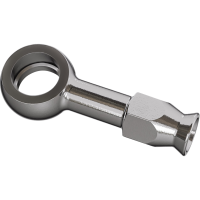 (image for) Stainless Steel Straight Banjo Long