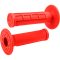 (image for) ODI Ruffian MX Single-Ply Grips - Half-Waffle - Fluorescent Orange