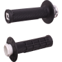 (image for) ODI Micro-X V2 Lock-On™ Grips - Black/silver