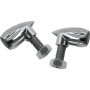 (image for) Neowise 3-1 Bullet Rear Indicators Grooved Chrome