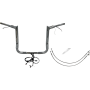 (image for) EZ Install Handlebar Kit Chrome 14" Rise