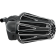 (image for) Monster Sucker Air Cleaner Kit - CrossFire, Black w/ Machined Accents