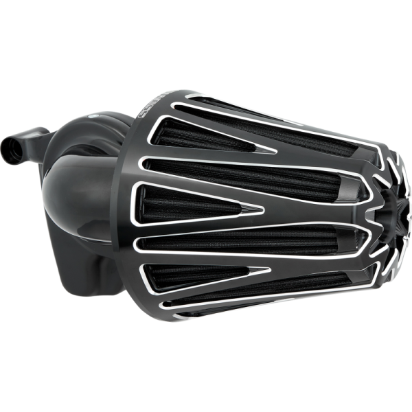 (image for) Arlen Ness Monster Sucker Kit CrossFire Black w/ Machined Accents