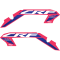 (image for) Factory Effex OEM Shroud and Tank/Shroud Graphics, Style 23 for CRF450R 21-24