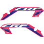 (image for) Factory Effex OEM Shroud and Tank/Shroud Graphics, Style 23 for CRF450R 21-24