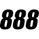 (image for) SX Series Numbers - 6" Black - No. 8