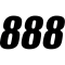 (image for) SX Series Numbers - 6" Black - No. 8