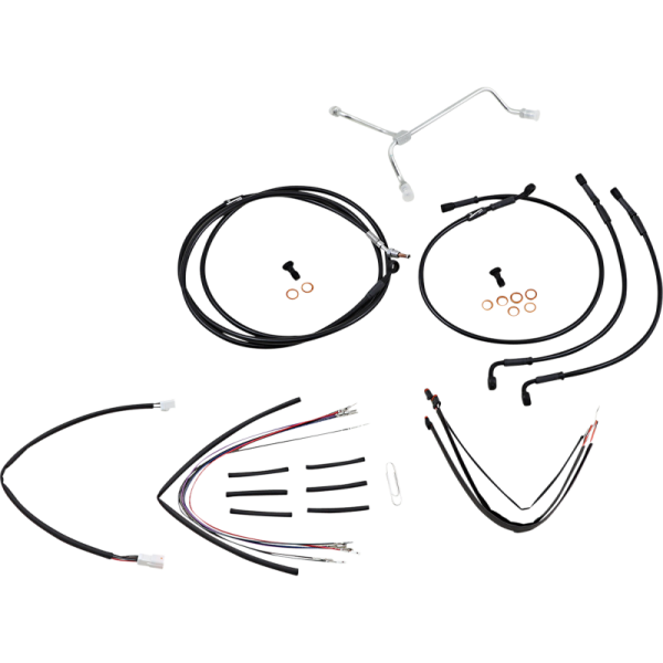 (image for) Ape Hanger Install Kit - Black Vinyl