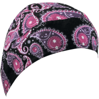 (image for) Flydanna Headwrap - Purple paisley