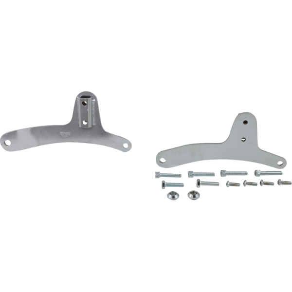 (image for) Drag Specialties Sissy Bar Side Plates (Chrome)