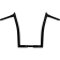 (image for) 16" EZ Install Pointed Top Handlebar, Gloss Black (FLTRX Fitment)