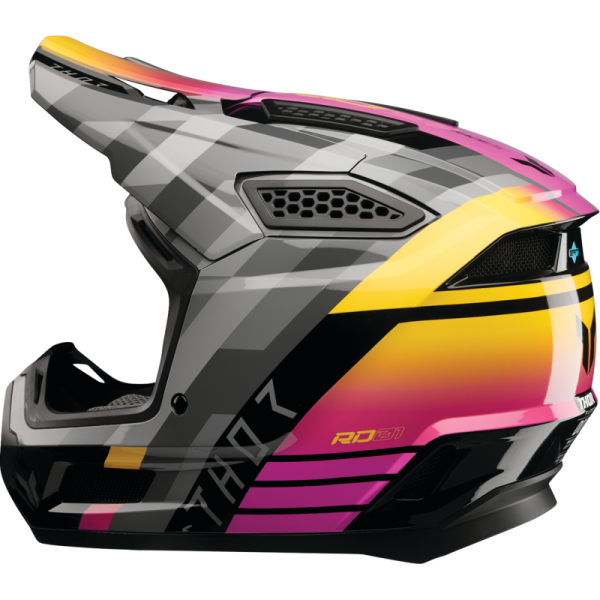 (image for) Thor Fleet Helmet - Camber - Black/Magenta - Size M