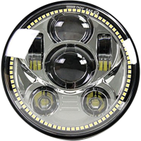 (image for) Speed Demon 5.75" Headlight with DRL Halo