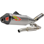 (image for) Pro Circuit Ti-6 Titanium Exhaust System w/ Carbon End Cap for Kawasaki KX450 (2019-2023)
