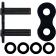 (image for) 530ZXW Rivet Connecting Link, Black scale