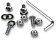 (image for) License plate hardware set