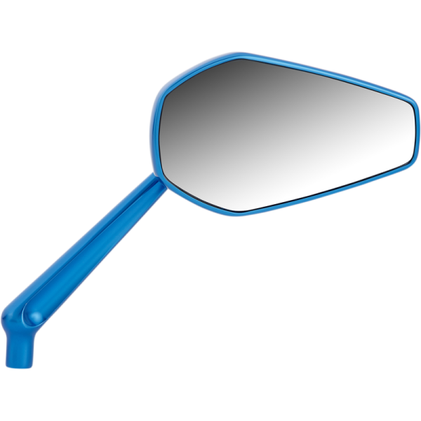 (image for) Arlen Ness Mini Stocker Mirror, Blue Anodized, Right
