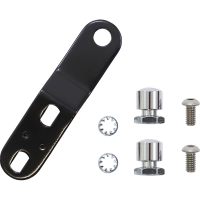 (image for) Bare Bones White Diamond Stitch Pillion Pad w/ White Piping