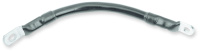 (image for) Drag Specialties Battery Cable - Solid Black 8"