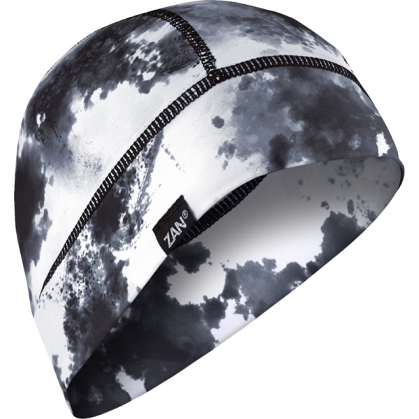 (image for) Zan Headgear Archtech Helmet Liner - Black & white tie dye
