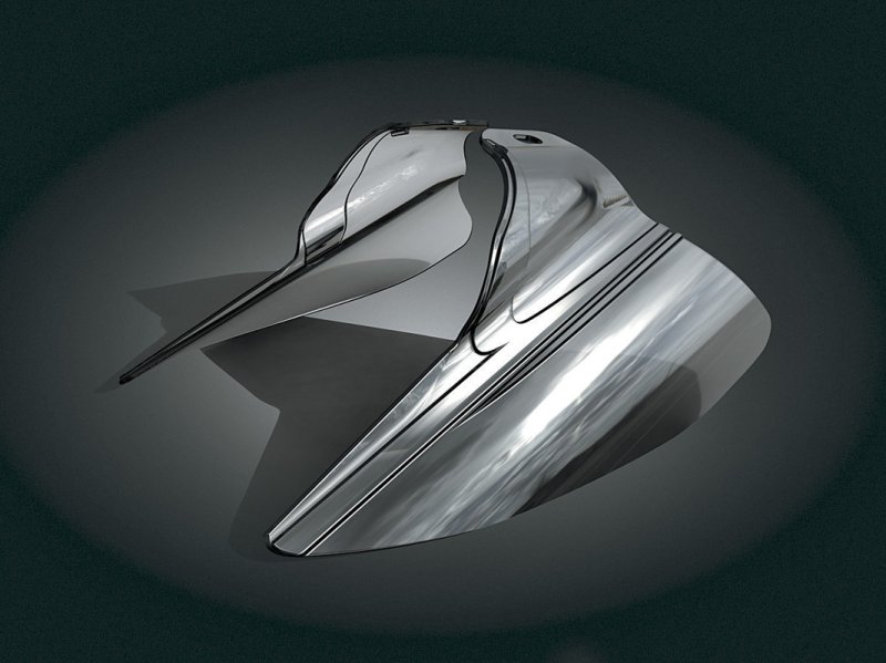 (image for) Saddle Shields - Reflective Smoke