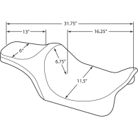 (image for) Predator III Seat Smooth