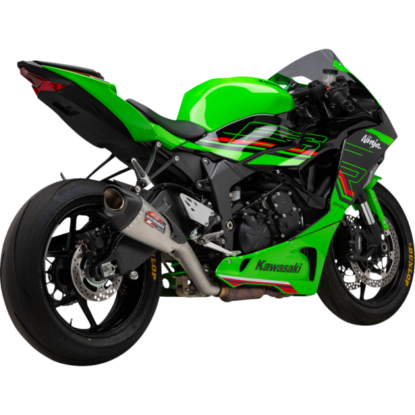 (image for) YOSHIMURA Street AT-2 (Works Finish) 3/4 System for Kawasaki ZX-6R 19-24