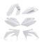 (image for) Acerbis Replacement Plastic Standard Kit - White