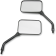 (image for) True Vision Mirrors, Short Stem (Pair)