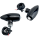 (image for) Astro LED Marker Light - Black anodized finish, red LED