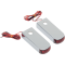 (image for) Fender Strut LED Marker Lights Chrome/Red/Red
