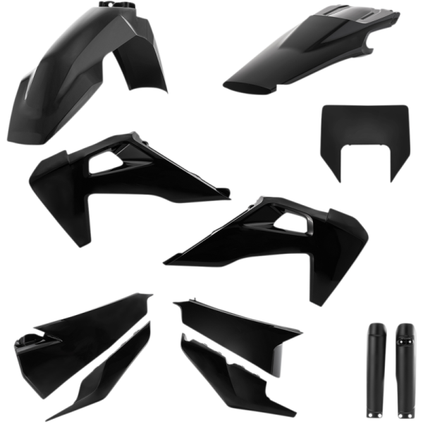(image for) Acerbis Full Plastic Kit - Black