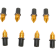 (image for) Spike Windscreen Screw Kit - Yellow