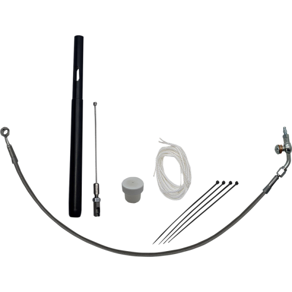 (image for) FAT BAGGERS INC EZ Install Kit Braided 16"