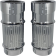 (image for) Fork Bellows - Dimpled, Chrome