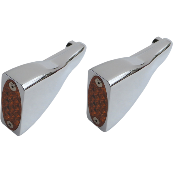 PRO-ONE PERF.MFG. Pro Performance Stealth Billet Front Signal Lights