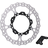 (image for) 14" Full Floating Rotor Kit, Black, Left