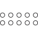 (image for) Cylinder Base Gaskets/O-Rings - 99-17 Twin Cam engine case locating dowel O-rings