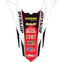 (image for) Factory Effex Rear Fender Kit - Honda CRF450R 21-24