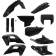 (image for) Acerbis Full Plastic Kit - Black