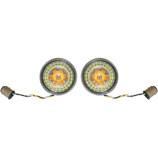 (image for) Custom Dynamics ProBEAM Bullet Bezel Front Insert Chrome