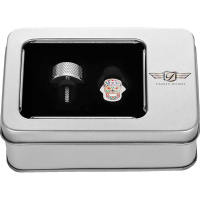 (image for) Seat Mounting Knob - Mirror Polished w/ Sugar Skull