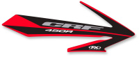 (image for) Factory Effex OEM Shroud and Tank/Shroud Graphics, Style 07 for CR125R/250R 02-08