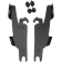 (image for) Fats/Slim Trigger-Lock Mount Kit - Black